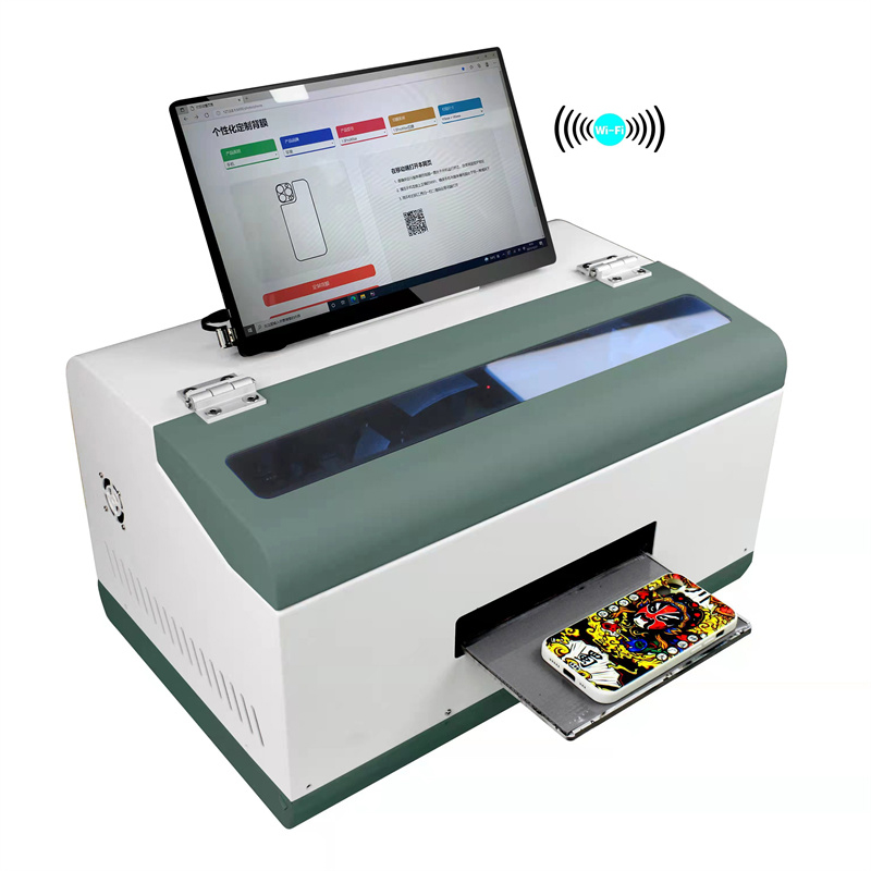 Digitaler Mini-UV-Flachbettdrucker A4 A5 Kleiner autonomer Cloud-Handyhüllendrucker