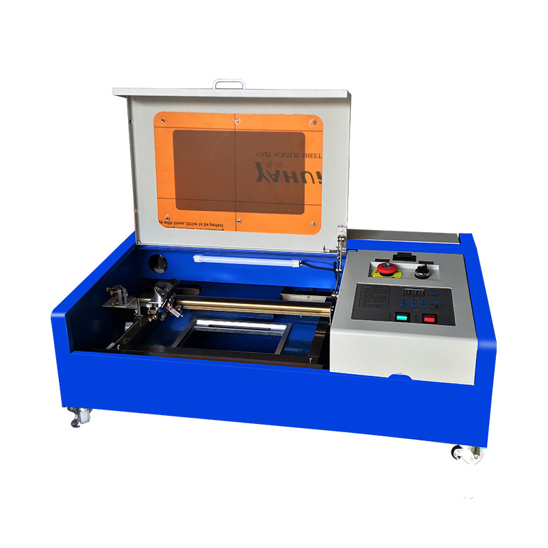  DSA-KH320 kleine CO2-Lasergravurmaschine Stempelhersteller Holz Acryl Laserschneidgravurmaschine