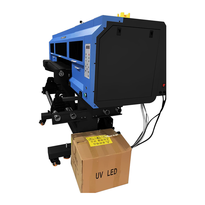 DS-HY800W Hersteller UV-DTF-Filmdrucker All-in-One 2 in 1 A1 60 cm UV-DTF-Aufkleberdrucker mit Laminator
