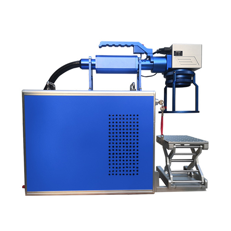 DS-KH004 20 W 30 W 50 W tragbarer Desktop-Laserbeschrifter Raycus JPT Tiefengravur-CO2-Faserlaserbeschriftungsmaschine