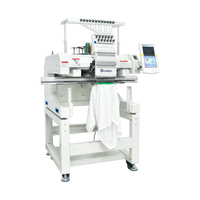 Computergesteuerte Stickmaschine, 500 x 800 mm, T-Shirt-Stickerei, 12/15 Nadeln