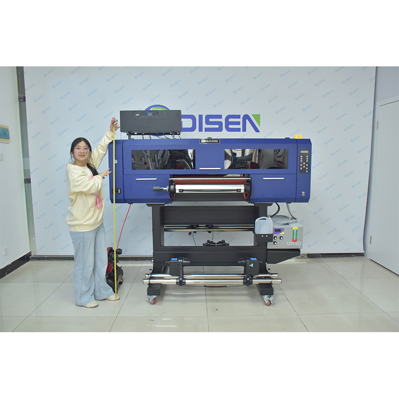 60 cm UV-DTF-Drucker, Kristalletikettendruck, mehrfarbiger 3D-Druck zum Neupreis