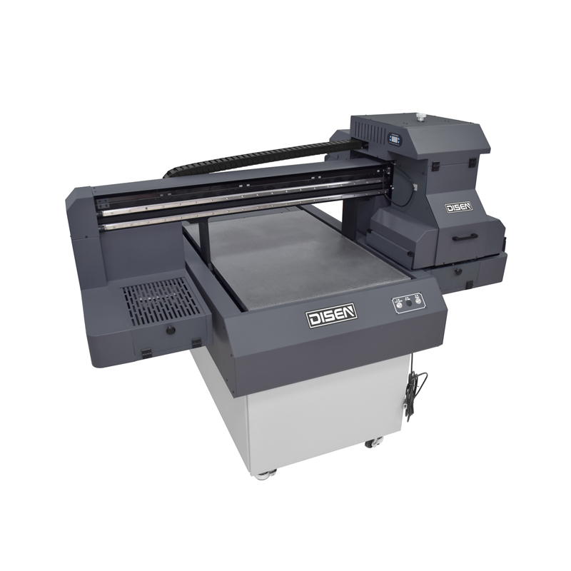 Multifunktionaler 6090 Flachbett-UV-Drucker, Kristall-Acrylglas-UV-Tintenstrahldrucker, Rotations-Flachbettdrucker