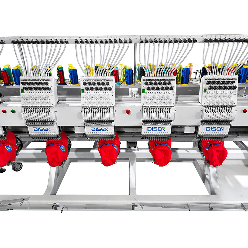DS-J1208 Achtkopf-Stickmaschine für fertige Kleidungsstücke Mehrkopf-Stickmaschine für die Textilindustrie