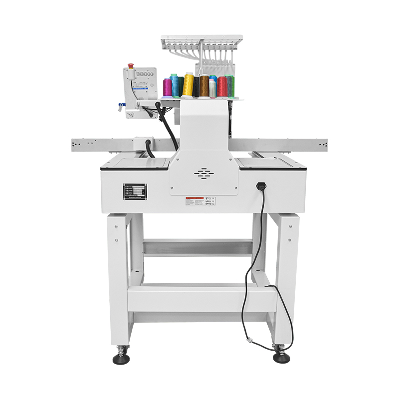 Stickmaschine Fabrik Kappe T-Shirt Stickmaschine 1200 * 500 Fläche Multifunktionale Stickerei