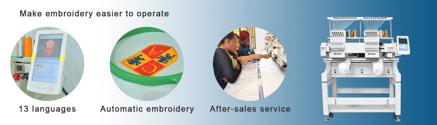 Machen Sie das Sticken einfacher zu bedienen