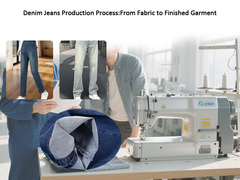 Denim-Jeans-Produktionsprozess: Vom Stoff zum fertigen Kleidungsstück