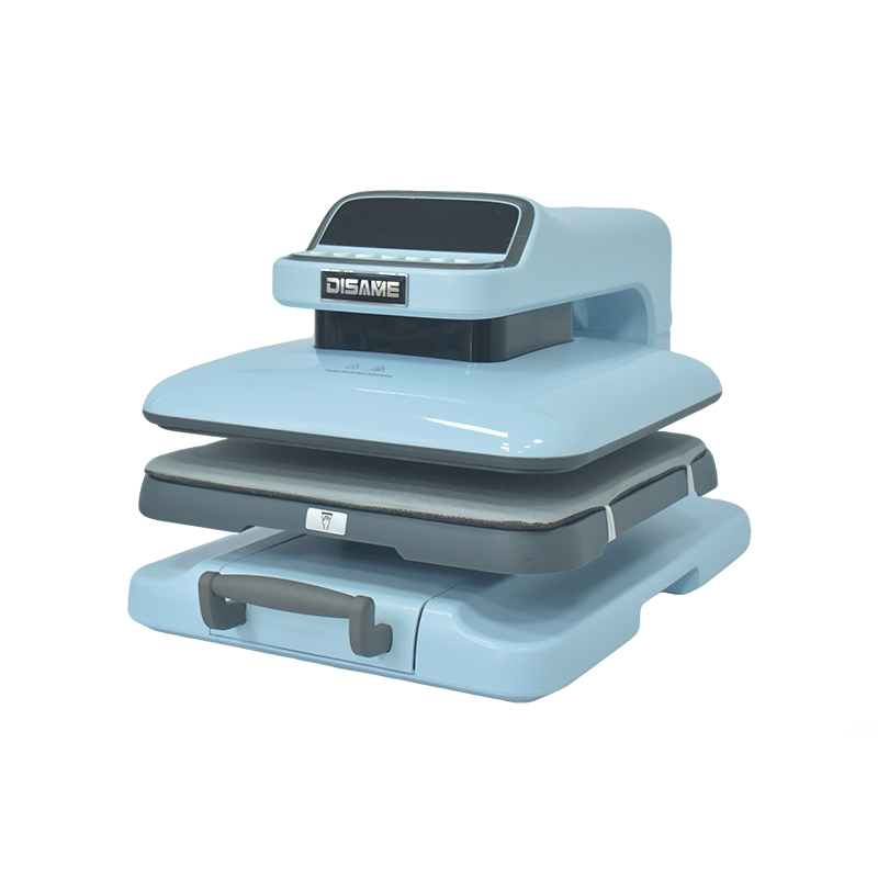 Vollautomatische T-Shirt-Heißpressmaschine 38x38CM zum Neupreis