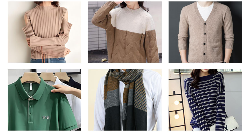 Display mit Strickmaschine-Effekt 