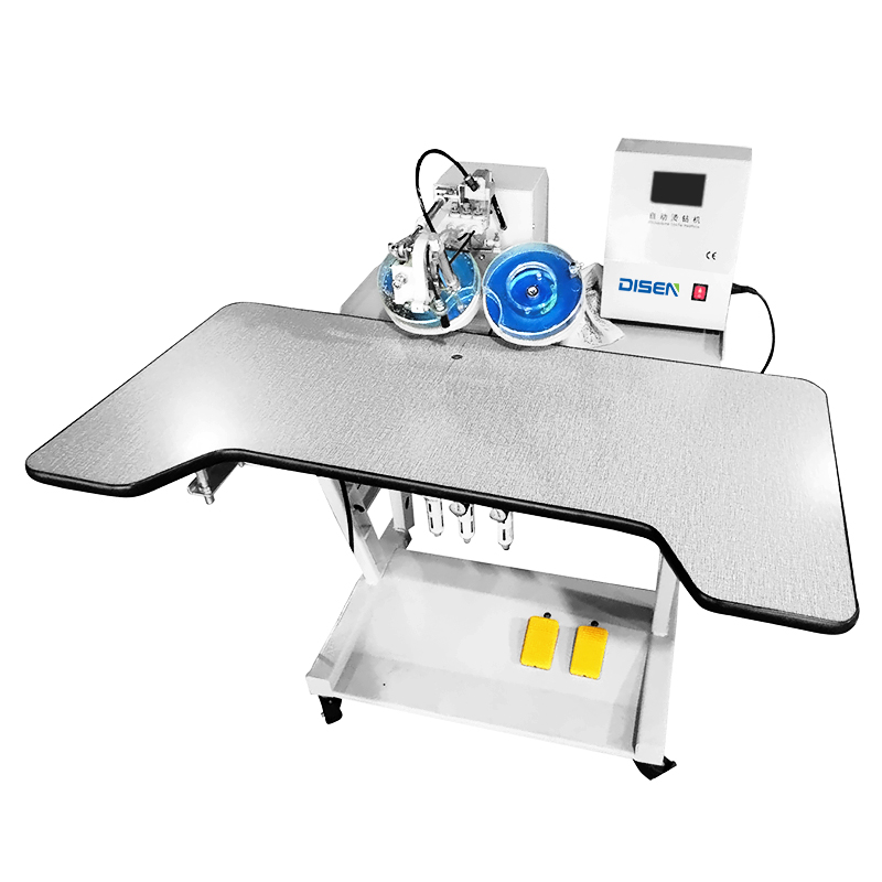 DS-S201 Halbautomatische Ultraschall-Strass-Heißfixiermaschine für Textilbekleidung