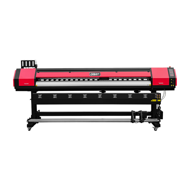 DS-MC2502P Digitale Inkjet-PVC-Vinyl-Flaggen-Tapetendruckmaschine 2,5 m großer Eco-Solvent-Großformatdrucker