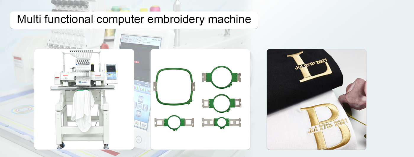 Multifunktionale Computer-Stickmaschine