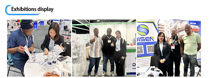 Südafrika-Ausstellung 2023, Foto mit Kunden