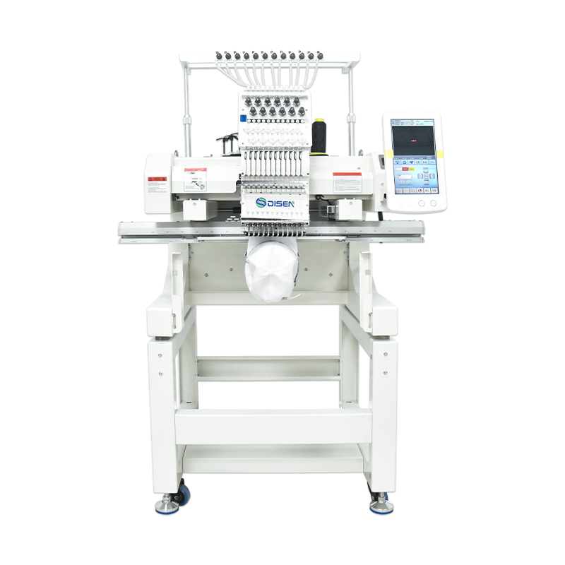 Computergesteuerte Stickmaschine, 500 x 800 mm, T-Shirt-Stickerei, 12/15 Nadeln