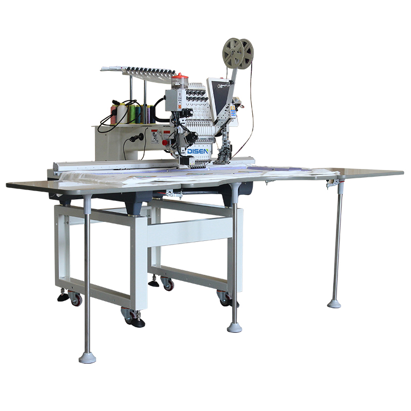 DS-J1201M Automatisierte Etiketten-Einzelkopf-Stickmaschine für die Fabrik