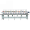 Qualität 10 Kopf Stickmaschine Kappe/T-Shirt/Kleidungsstück/flache automatische Stickmaschine 