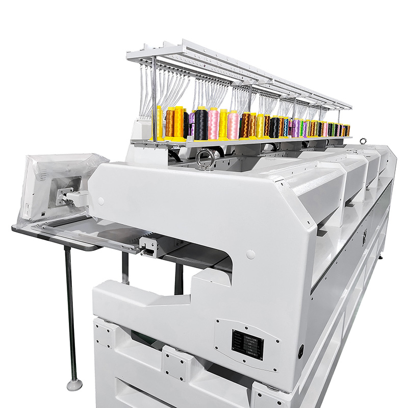 DS-J1208 Achtkopf-Stickmaschine für fertige Kleidungsstücke Mehrkopf-Stickmaschine für die Textilindustrie