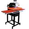 DS-7A 40*60 cm Automatische pneumatische Doppelstation Sublimationshitzepressemaschine T-Shirt Wärmeübertragungsdruckmaschinen