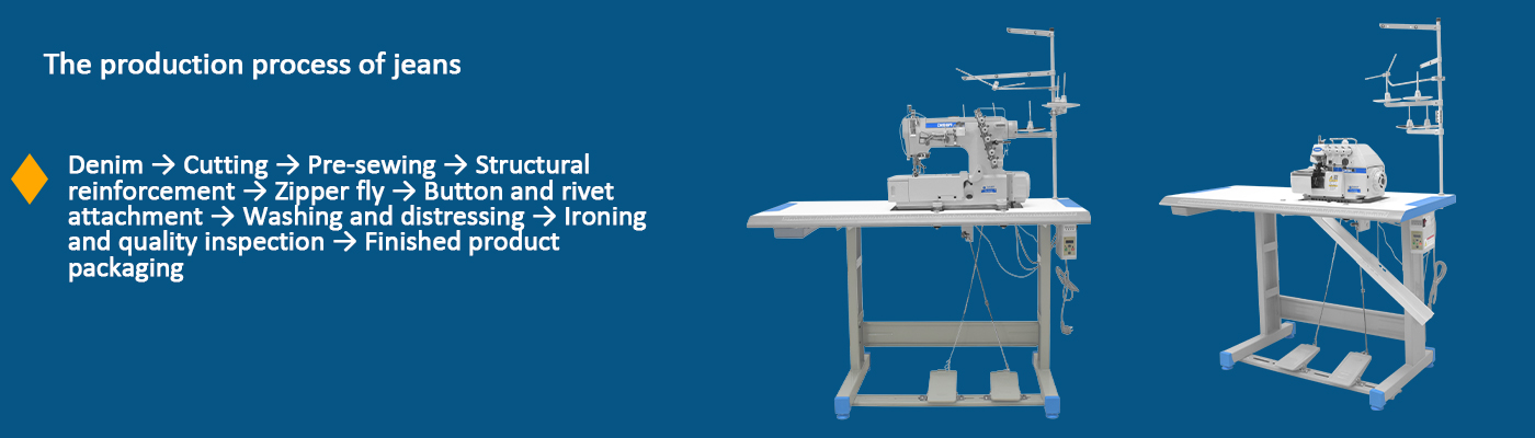 Der Produktionsprozess von Jeans