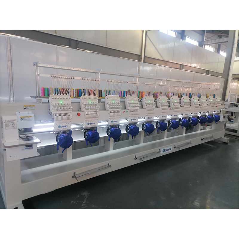 Großhandel professionelle 12 Köpfe Multifunktionsstickmaschine