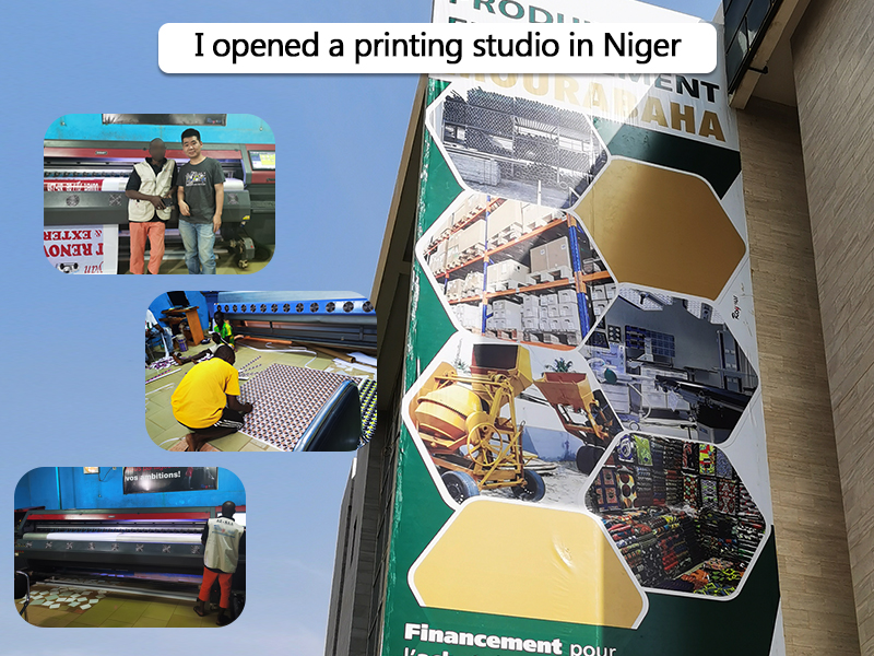 Ich eröffnete ein Druckstudio in Niger