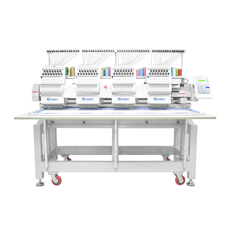 DS-1504 Computer Stickmaschine 4 Köpfe T-Shirt Hut Stickerei