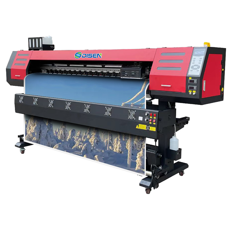 1,6 m 1,8 m Großformatdrucker Doppelkopf XP600 Industrieller Eco-Solvent-Tintenstrahldrucker