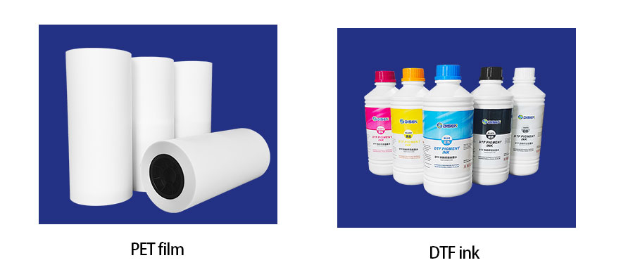 60cm-DTF-Drucker-PET-Folie, DTF-Tinte