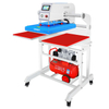 DS-7C 60x40cm vollautomatische LCD-Günstige Dual-Shuttle-Sublimations-T-Shirt-Wärmeübertragungspresse