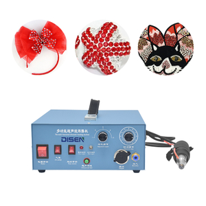 Multifunktionale, manuelle Ultraschall-Heißfixiermaschine für Strasssteine, um Kleidungsstücke, Vorhangstoffe, Ornamente zu befestigen