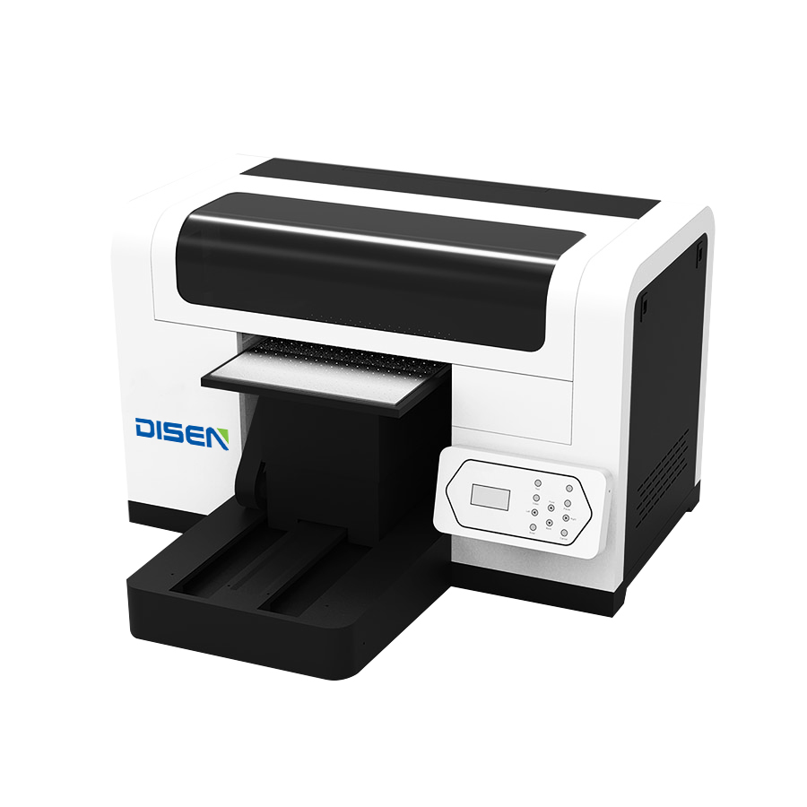 DS-HY3545 Digitaler Mini-A3-UV-Flachbettdrucker T-Shirt-DTG-Drucker
