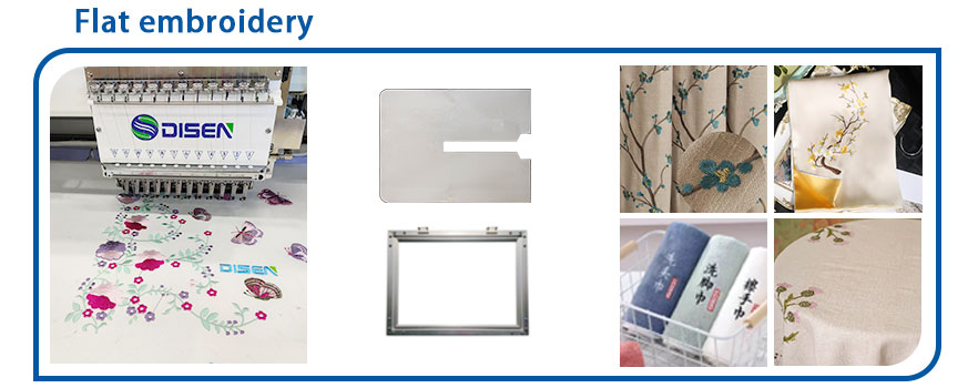 Embroidery-machine-for flat Embroidery 