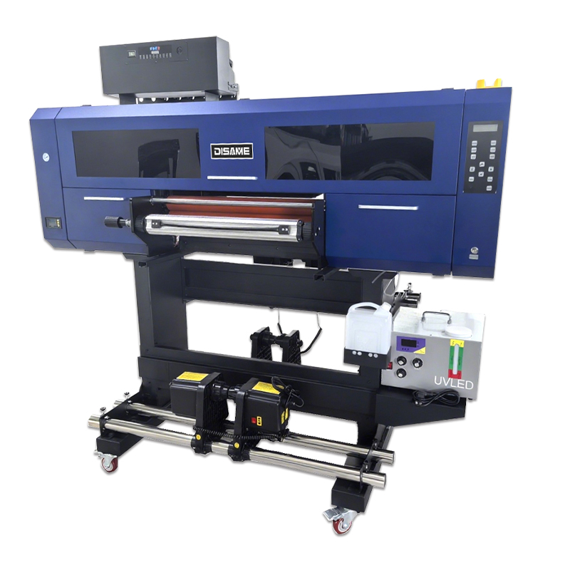 60 cm Aufkleber Druckmaschine zum Glasbecher -Stahl -Acryl -UV -DTF -Drucker