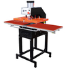 DS-7A 40*60 cm Automatische pneumatische Doppelstation Sublimationshitzepressemaschine T-Shirt Wärmeübertragungsdruckmaschinen