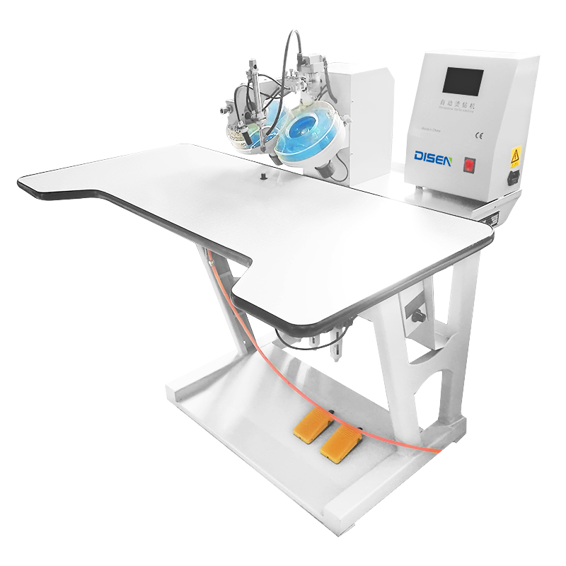 DS-S201 Halbautomatische Ultraschall-Strass-Heißfixiermaschine für Textilbekleidung