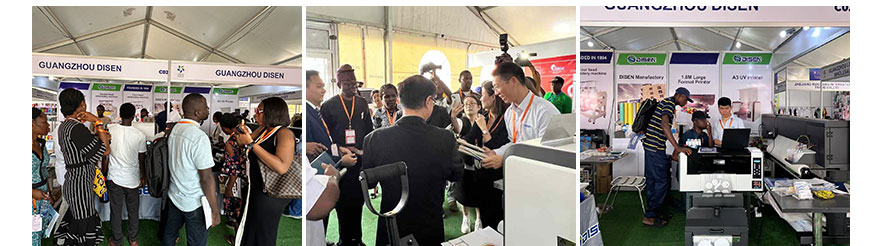 Rekord der Disen Company bei der Ausstellung in Nigeria
