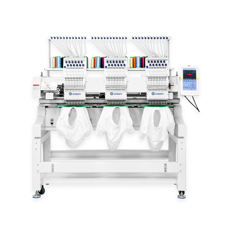 DS-J1203 Drei Köpfe 12 Nadeln Stickmaschine