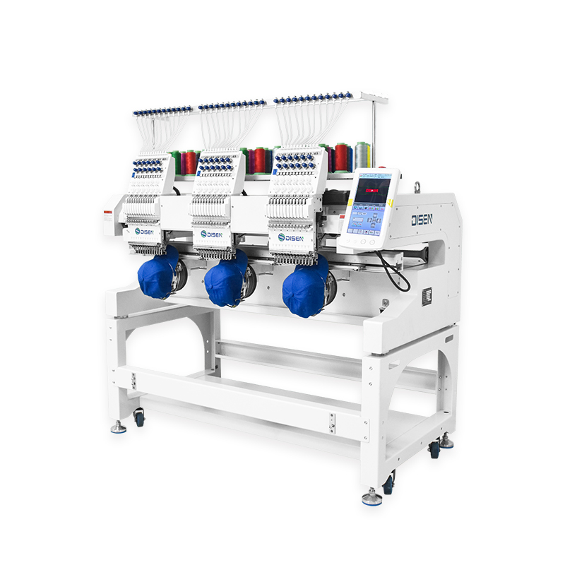 DS-J1203 Drei Köpfe 12 Nadeln Stickmaschine